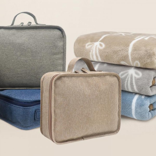 상품 이미지: 리본극세사 핸디백담요