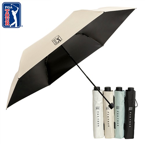 PGA 3단수동 카본 립스탑 암막우양산
