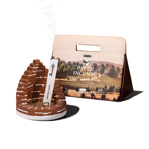 상품 이미지: 옵타움 향테라피 페이퍼 인센스&벽난로 선물세트(향랜덤)