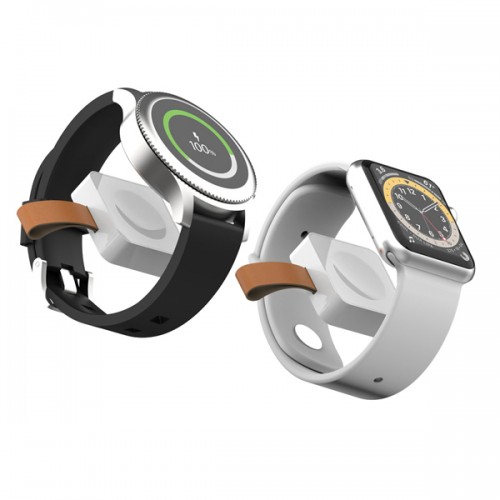 케미 2in1 마그네틱 스마트워치 미니무선충전기(전기종호환) HIWS-WWC10