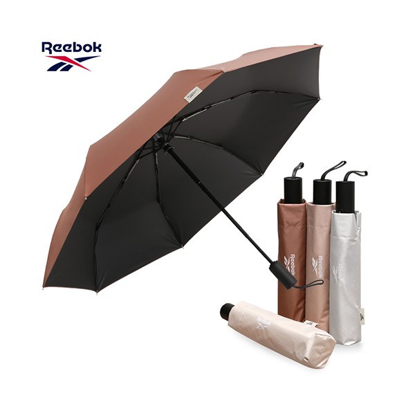 상품 이미지: 리복 3단완전자동 뉴트럴 암막우양산(4칼라)