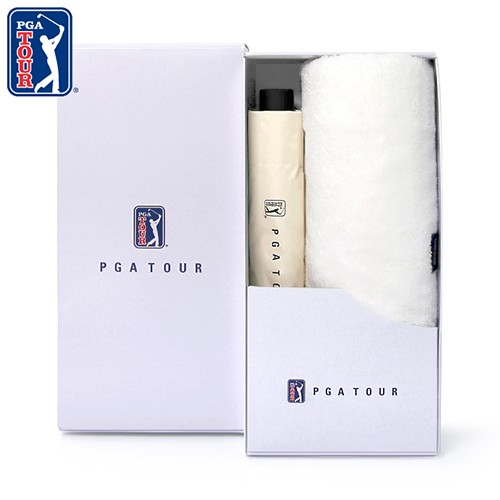 PGA 3단수동 카본 립스탑 암막 우양산+260g 코마사 면사타올세트