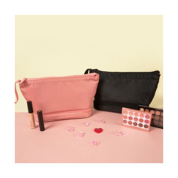 상품 이미지: 단순 여행용 메이크업파우치 레이어드파우치
