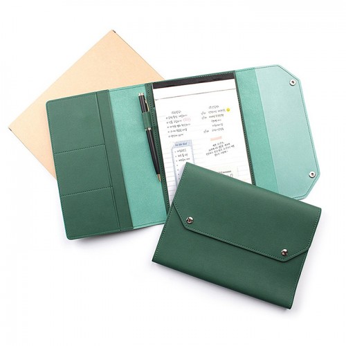 클래식레더 A5메모패드 날개형(볼펜포함)