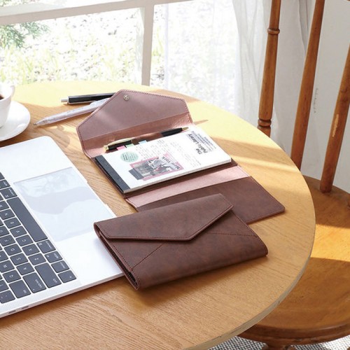 클래식레더 포켓형 메모패드(48절)