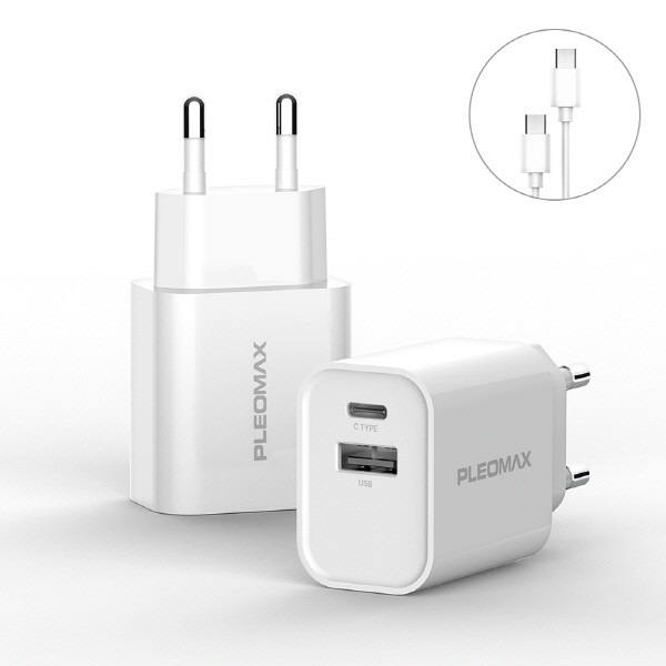 상품 이미지: 플레오맥스 45W GAN PD 고속충전기 PMQC-GAN45CT
