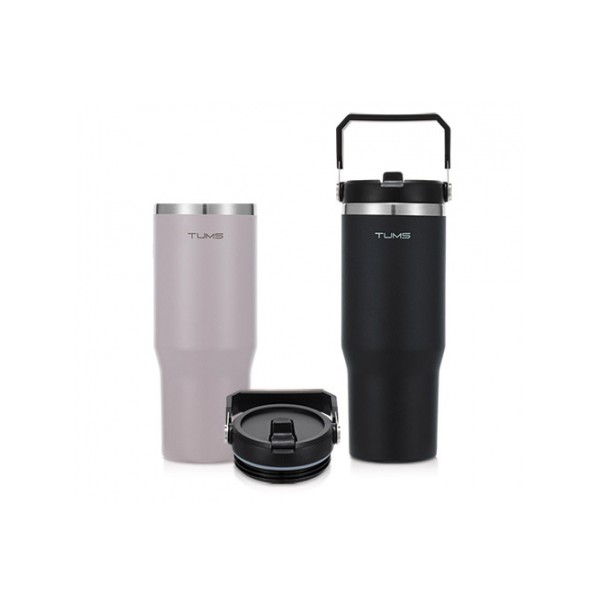 상품 이미지: 텀스 킹덤 핸들 진공 스텐텀블러 880ml