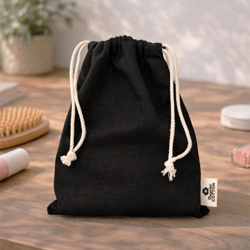 오코텍스리사이클 미르셔링 블랙 파우치 210*250