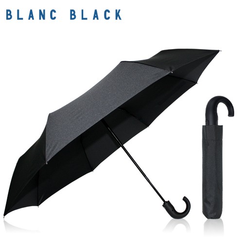 블랑블랙 3단 60폰지 완전자동우산(곡자)
