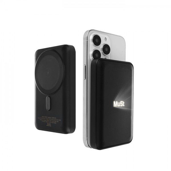 상품 이미지: 뮤스트 LED 무선고속충전 맥세이프 보조배터리 10000mAh