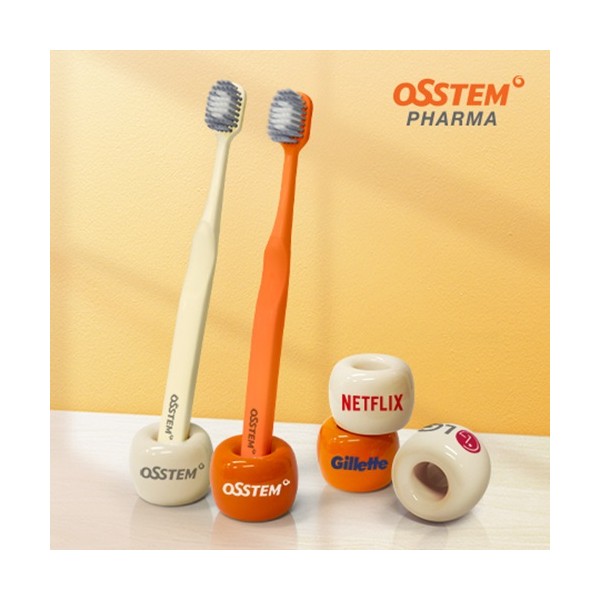 상품 이미지: 오스템칫솔 세라믹거치대 트윈세트(국내생산)