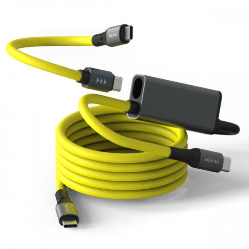 아이리버 2in1 하이엔드 C타입 고속충전케이블 1.5M