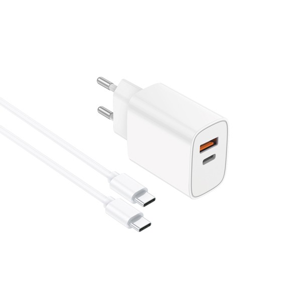 상품 이미지: 코끼리 EPIC GaN 25W A+C 2포트 초고속충전기&케이블세트1.2m(CtoC 케이블포함)