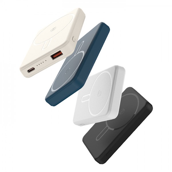 상품 이미지: 스마텍 PD 20W 유무선 고속충전 마그네틱 보조배터리 5100mAh STPB-MP5