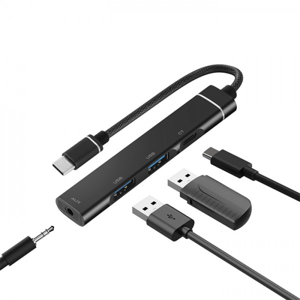 상품 이미지: 스마텍 C타입 4in1 멀티허브 ST-UH200