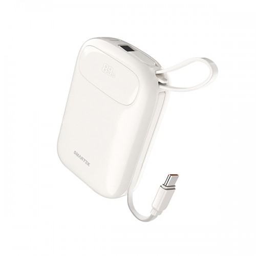 스마텍 고속충전 듀얼케이블 대용량 보조배터리 20000mAh STPB-FB2