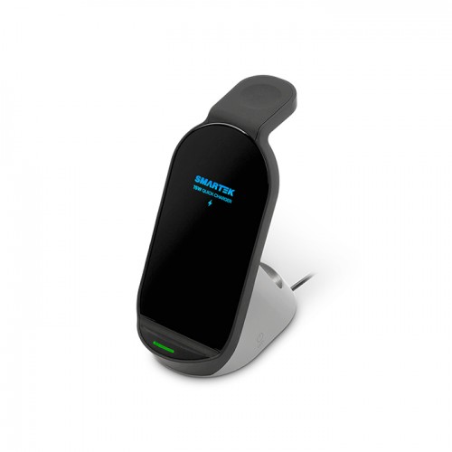 스마텍 15W 3in1 고속 무선충전 거치대 STQC-3ONE