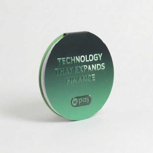 매직코팅(3D) 메모잇 원형 70*70