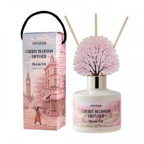 옵타움 체리블러썸 벚꽃 스트리트 컬렉션디퓨저(볼룸베일향/200ml)