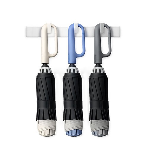 N트래블 3단 10K 버클형 완전자동 거꾸로 암막 알루미늄우산