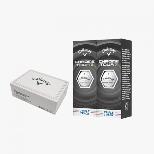 캘러웨이 크롬투어 X 트리플트랙 6구