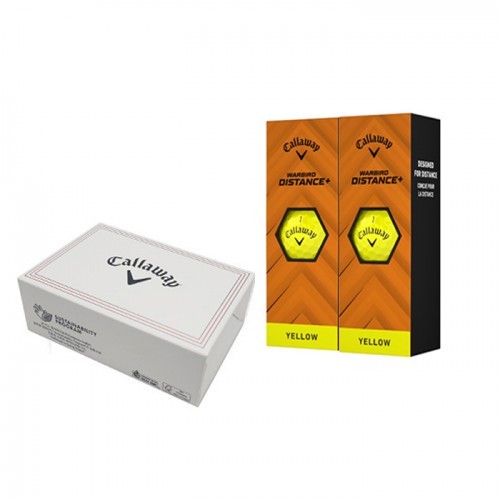 캘러웨이 2025 워버드디스턴스 6구(화이트/옐로우)