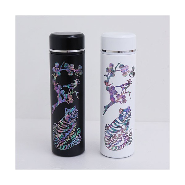 상품 이미지: 나빌레라 호작도 자개텀블러 500ml