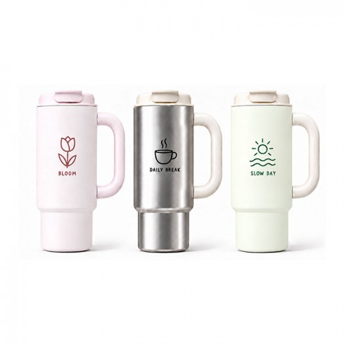 듀얼캡 손잡이형 316 스텐 진공텀블러 1000ml