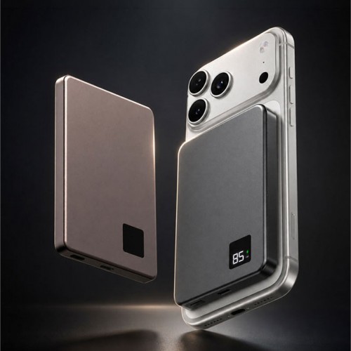 뉴클 초슬림 고속 맥세이프 반고체보조배터리 4500mAh