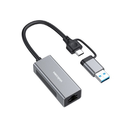유니콘 A타입+C타입 기가유선랜카드 1Gbps CLAN-300AC