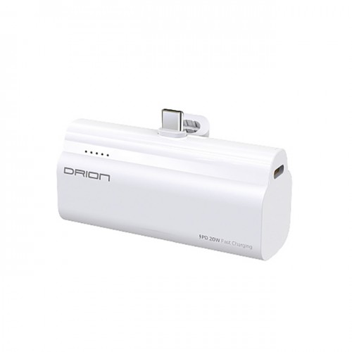 드리온 고속PD20W C타입일체형 거치미니보조배터리 5000mAh