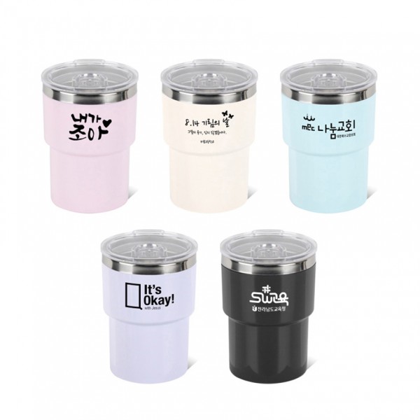 상품 이미지: 마카롱 스텐텀블러 350ml