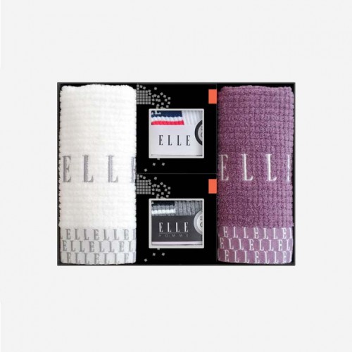 엘르 골프스포츠양말2족+라벤더세면 2매세트