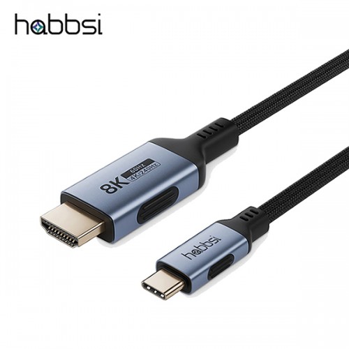 햅시 타입C to HDMI 8K 미러링케이블 YMCHDMI8K